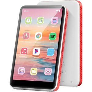 192GB MP3 Player with Bluetooth and WiFi Android 13.0, 4.0" HD MP3 & MP4 Players